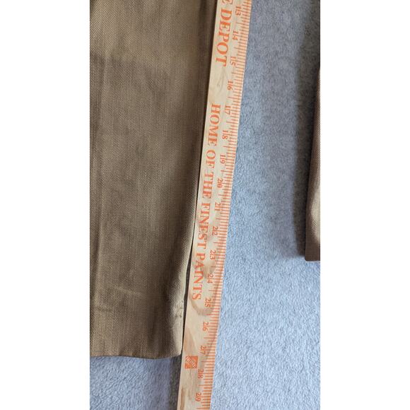 Naked & Famous Men Jeans Size 31x27 Weird Guy Beige Selvedge Chino Button Fly - Picture 13 of 14